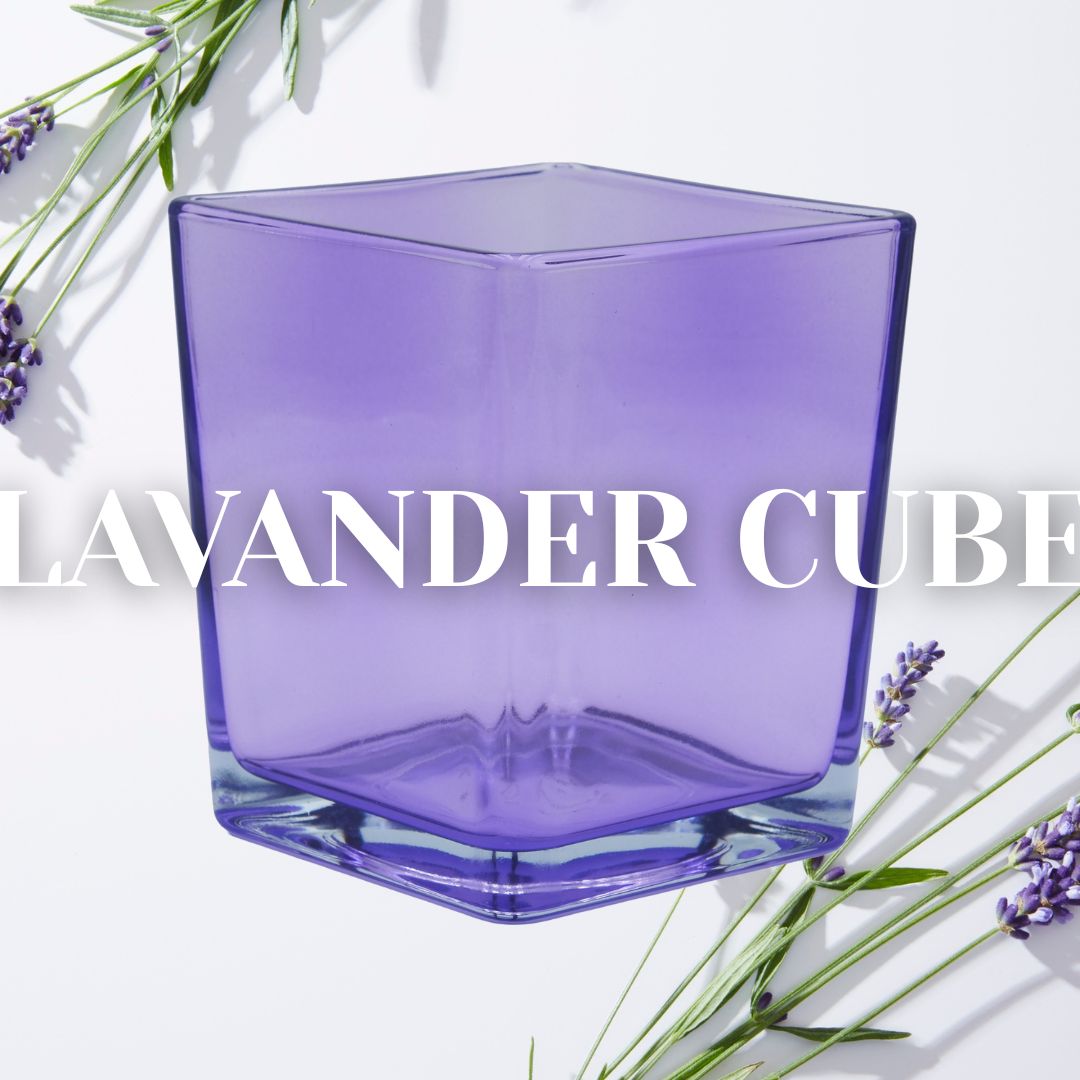 Vaso 6 Lavander Cube