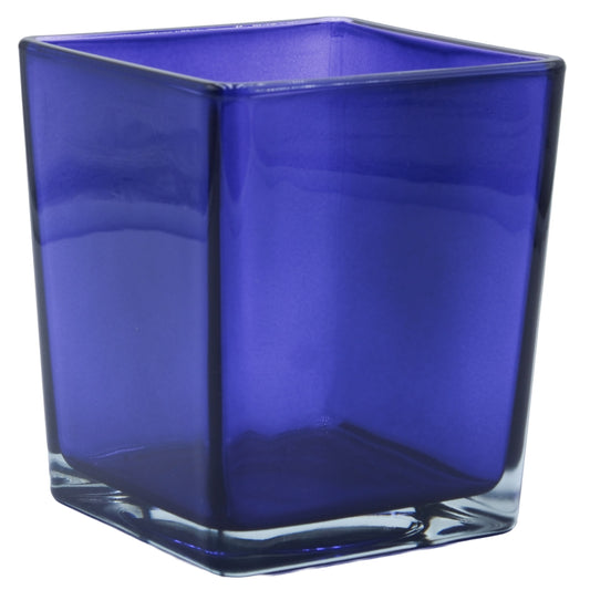 Vaso Violet Cube